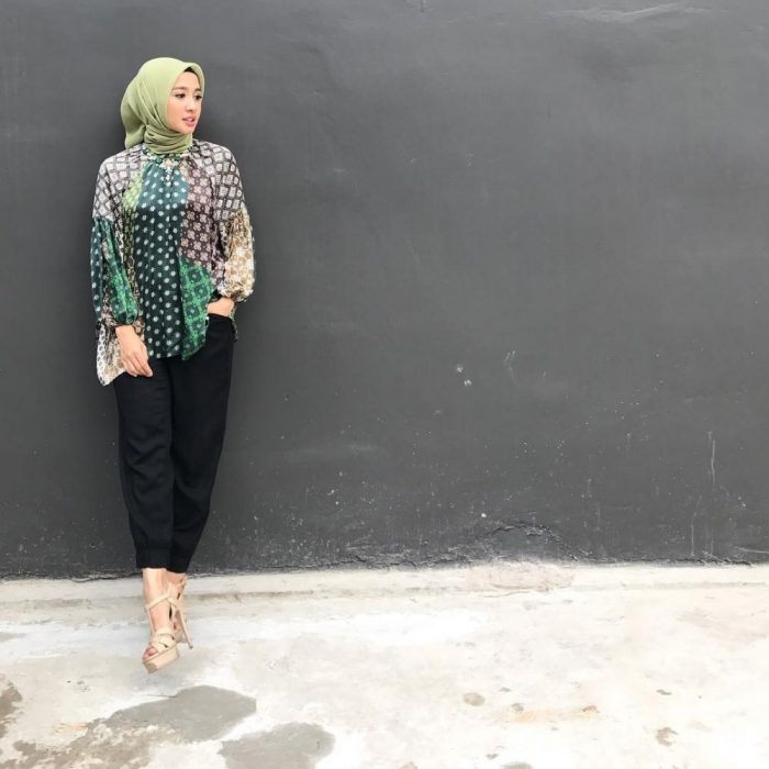 model hijab laudya chintya bella