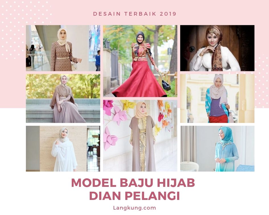 Model Baju Hijab Dian Pelangi
