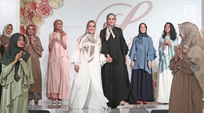 model hijab laudya chintya bella