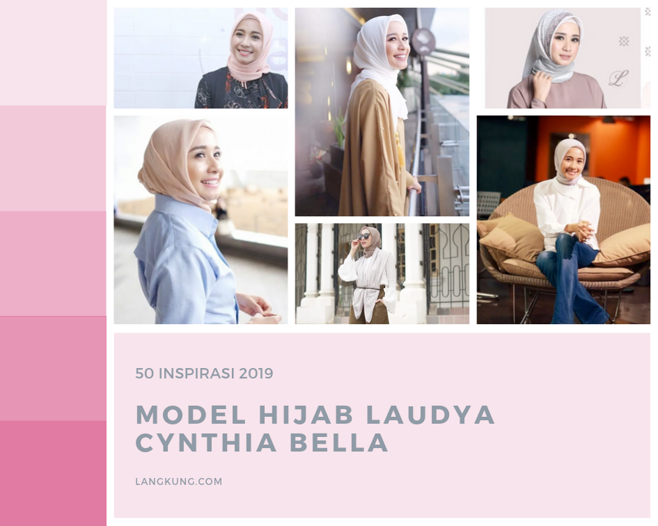 model hijab laudya cynthia bella
