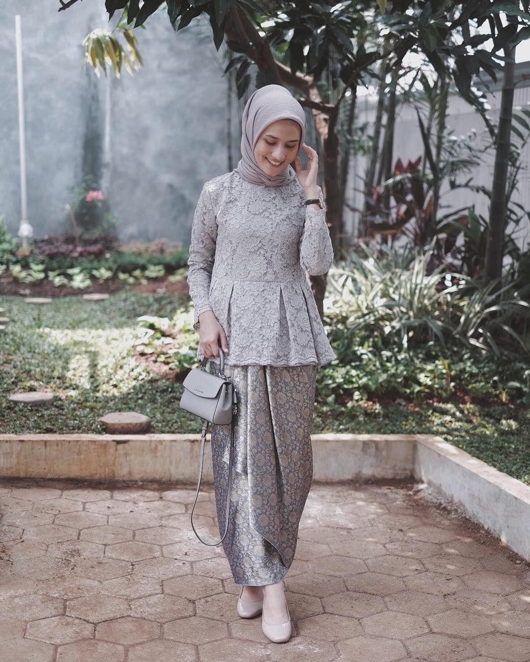 baju kondangan simple hijab casual