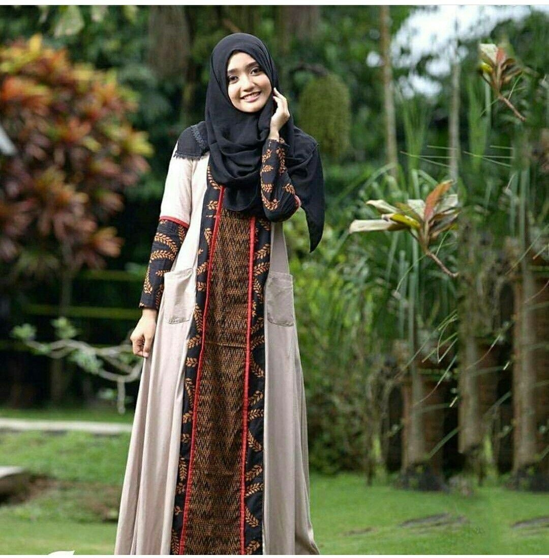Gaun sogan batik