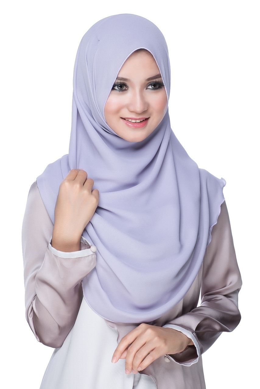 Hijab syar'i tutorial dengan pashmina kreasi