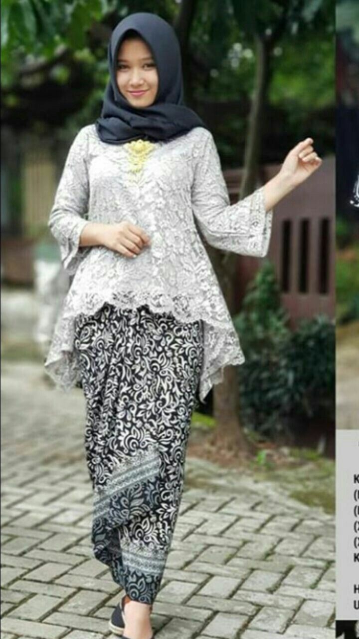 20+ Inspirasi Model Baju Kebaya Wisuda Hijab - Poppy Rock