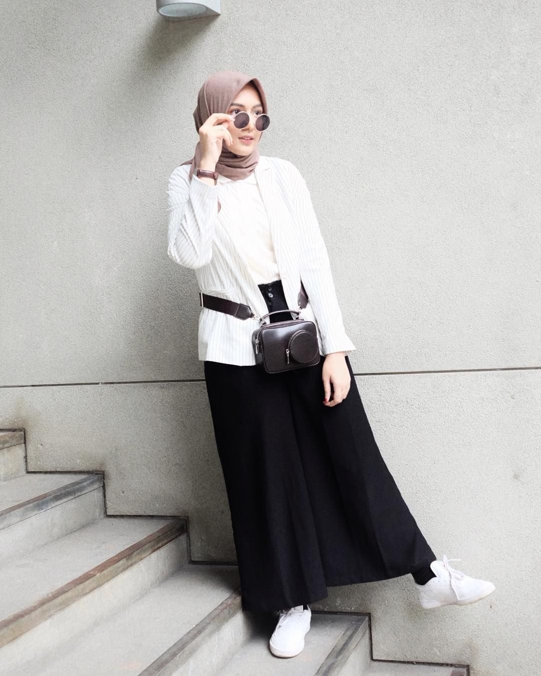 Style baju hijab simple yang modern