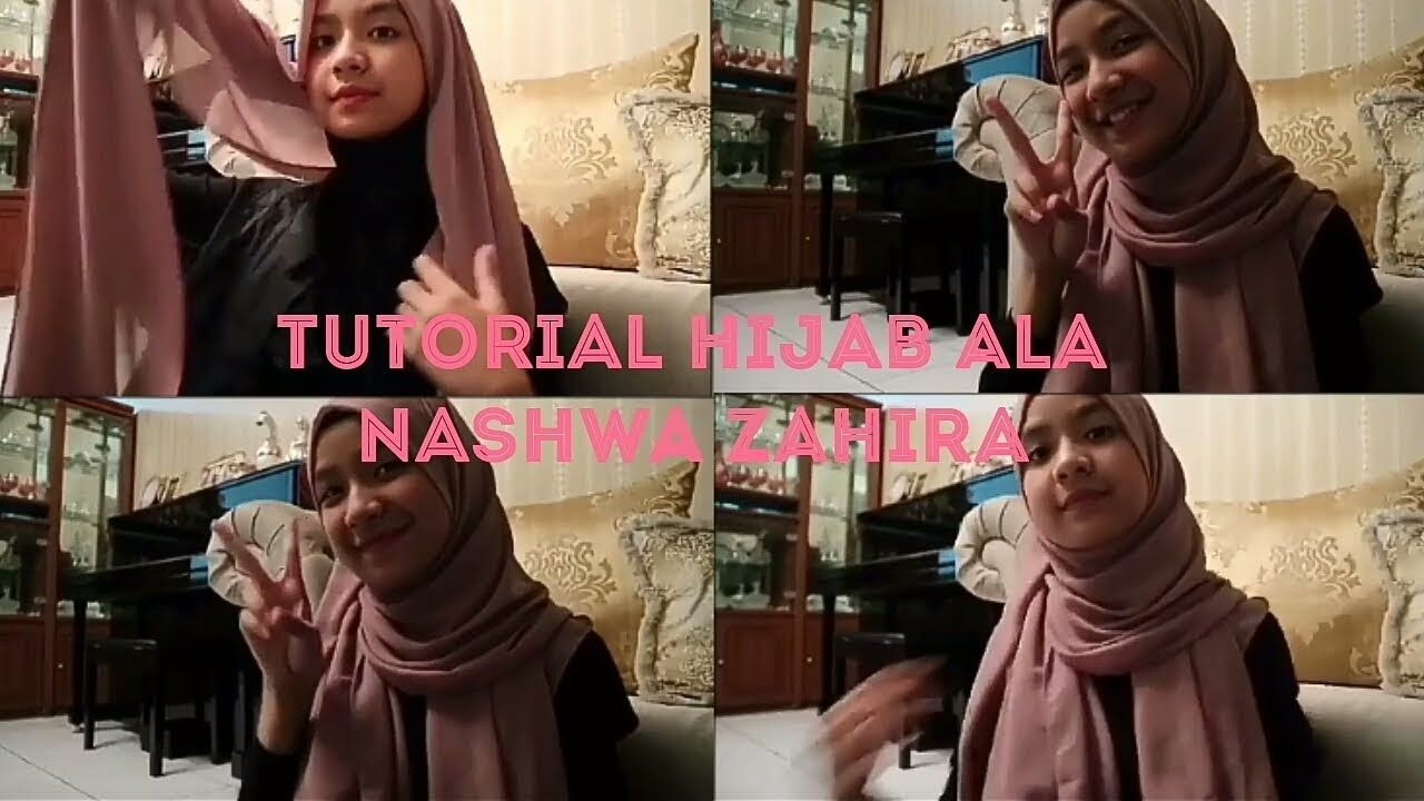 Tutorial hijab pashmina simple tanpa jarum