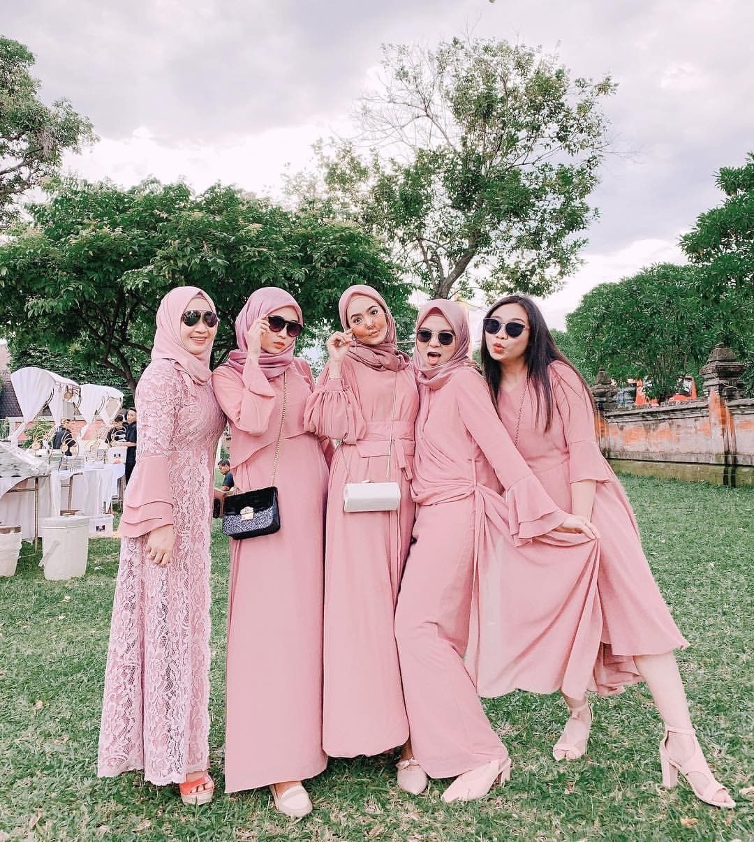 model baju bridesmaid hijab 2019 free wallpaper hd