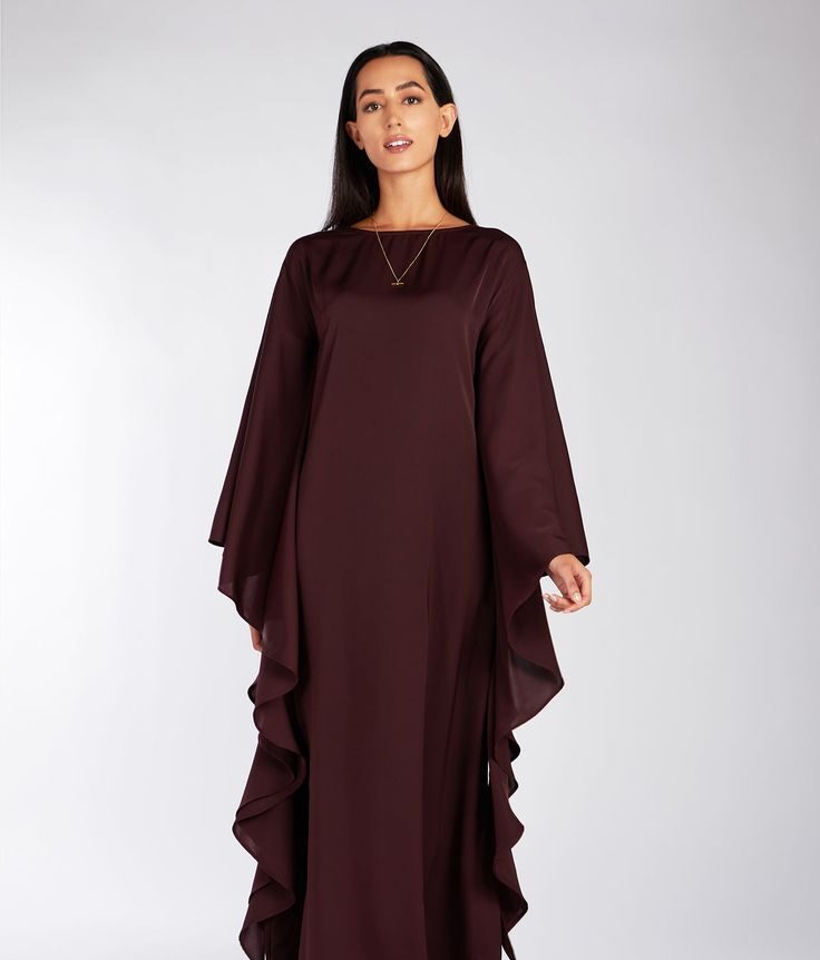 Floaty Kaftan Maroon XS 56