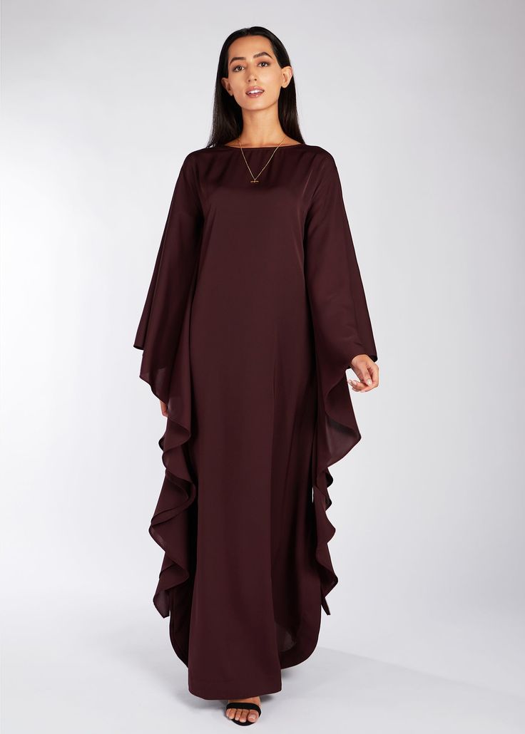 Floaty Kaftan Maroon XS 56