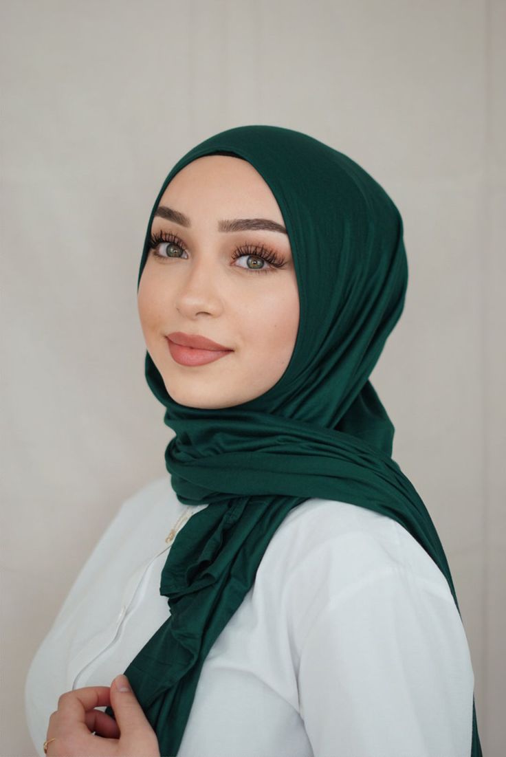 Jersey Hijab to go dark green