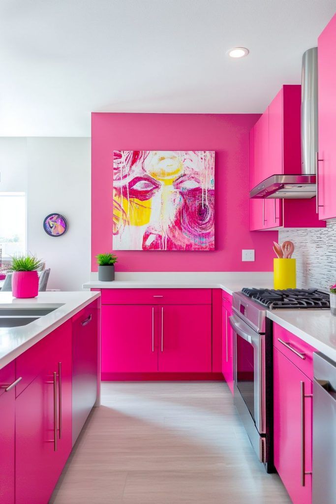 29 Pink Kitchen Ideas From Mundane to Magical 29 Pink Kitchen Ideas From Mundane to Magical
