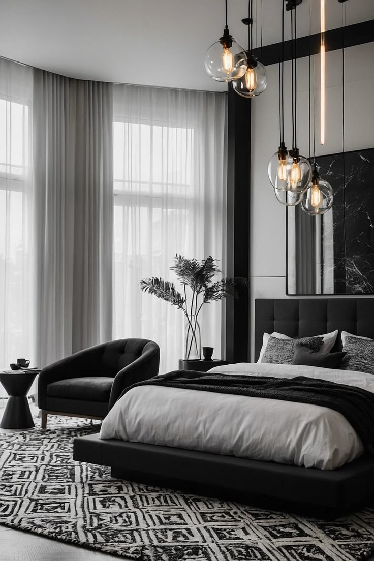 Elegant Monochrome Bedroom Ideas for Women Elegant Monochrome Bedroom Ideas for Women