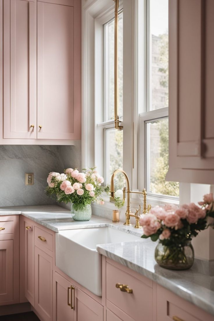 Pastel Pink Shades Soft & Stylish Pink Kitchen Ideas! Pastel Pink Shades Soft & Stylish Pink Kitchen Ideas!