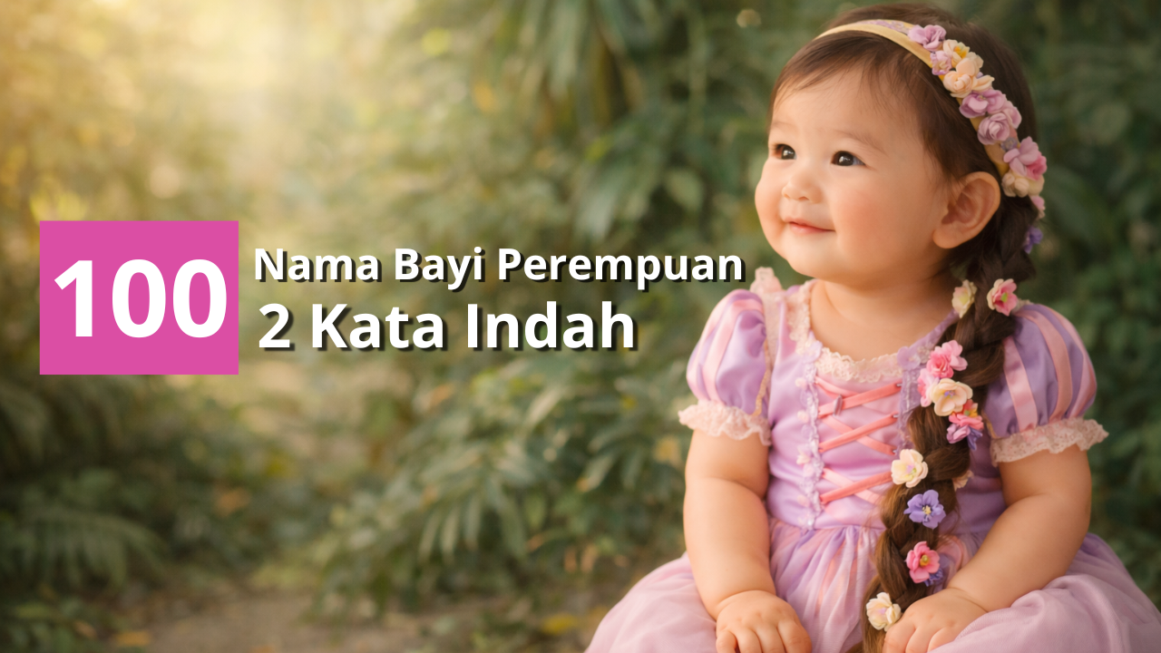 100 Nama Bayi Perempuan 2 Kata yang Indah dan Penuh Makna