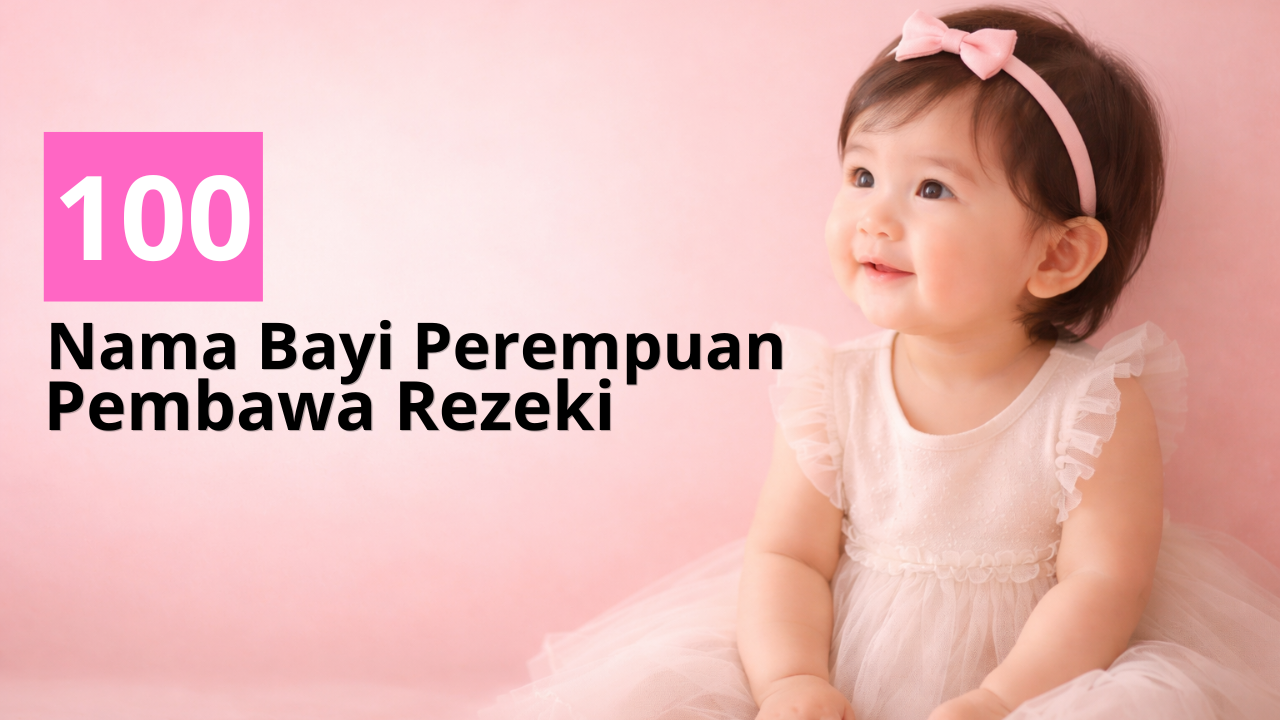 100 Nama Bayi Perempuan Pembawa Rezeki dan Hoki cantik langkung